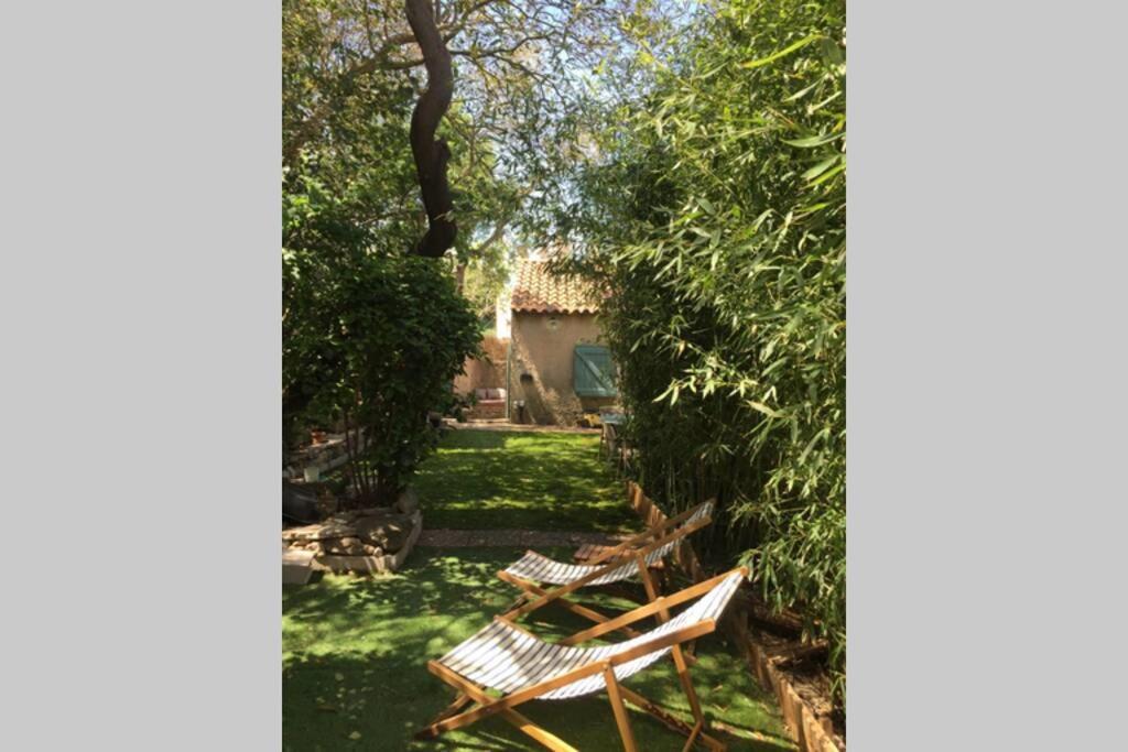 Ferienwohnung La Cassirene - Maisonnette Centre Cassis - Jardin Exterior foto